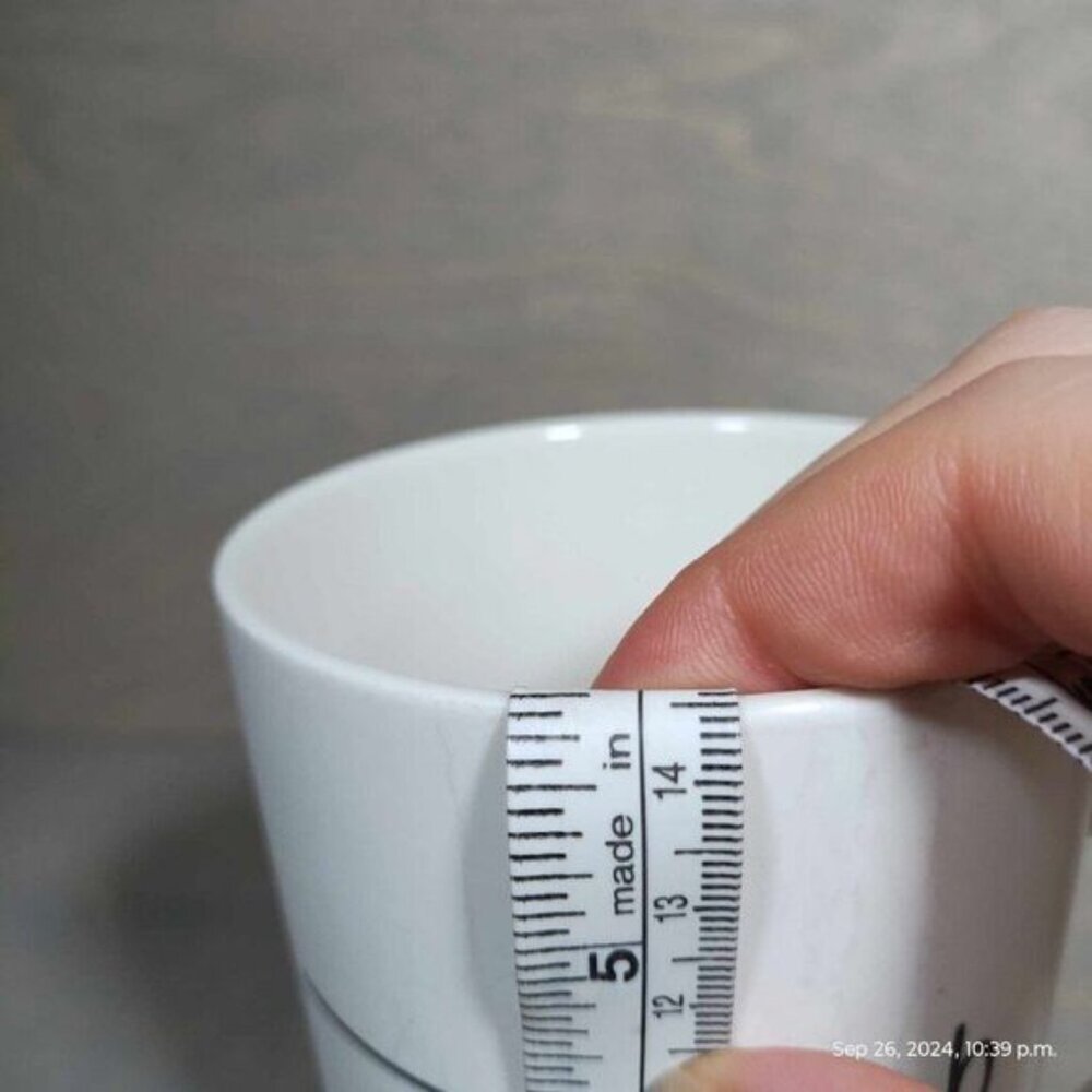 Shhh not yet now you may speak LRG tall mug marble - Picture 4 of 9